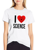 I Heart Science T-Shirt - Geeky & Stylish Tee
