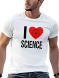 I Heart Science T-Shirt - Geeky & Stylish Tee