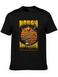 Happy Halloween Pumpkin Skeleton T-Shirt