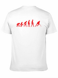 Evolution of Hockey Black T-Shirt