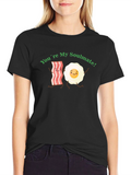 Soulmate Bacon & Egg Graphic Tee