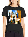 New York Big Apple T-Shirt - Urban Style