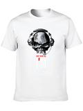 Skull Gamer T-Shirt - Cant Hear You Im Gaming