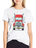 Trucker T-Shirt: Classic Big Rig Design