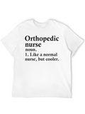 Orthopedic Nurse Definition Graphic T-Shirt