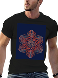 Celtic Knot Graphic Tee - Unique Design