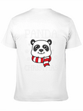 Panda Christmas T-Shirt - Holiday Cheer
