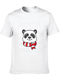 Panda Christmas T-Shirt - Holiday Cheer