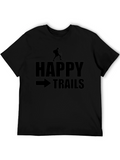 Happy Trails T-Shirt - Adventure Hiking Tee