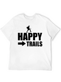 Happy Trails T-Shirt - Adventure Hiking Tee