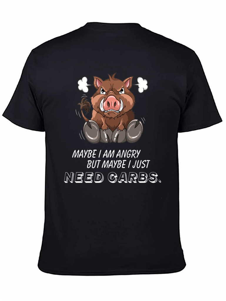 Angry Boar Needs Carbs T-Shirt