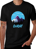 Ouray Mountain Graphic T-Shirt - Black