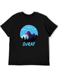 Ouray Mountain Graphic T-Shirt - Black