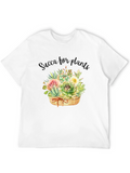 Succulent Plant Graphic T-Shirt