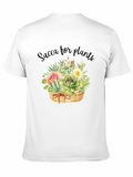Succulent Plant Graphic T-Shirt