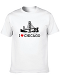 I Love Chicago T-Shirt - City Pride Tee