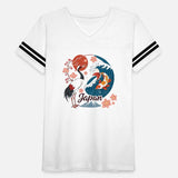 updated design prompt crane and koi harmony