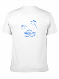 Sunset Palm Tree Graphic T-Shirt