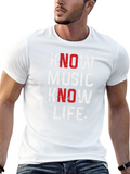 Know Music Know Life Graphic Tee - Soft Cotton