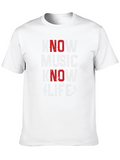 Know Music Know Life Graphic Tee - Soft Cotton