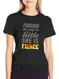 Fierce Womans Graphic T-Shirt