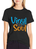 Vinyl Soul Graphic T-Shirt