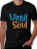 Vinyl Soul Graphic T-Shirt