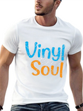 Vinyl Soul Graphic T-Shirt