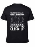 Chess Boarding Weekend Forecast T-Shirt