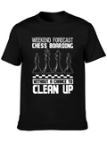 Chess Boarding Weekend Forecast T-Shirt