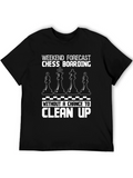 Chess Boarding Weekend Forecast T-Shirt