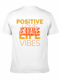 Positive Vibes Graphic Tee - Exhale Love