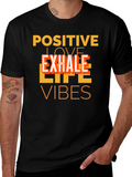 Positive Vibes Graphic Tee - Exhale Love