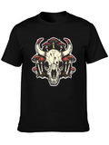 Skull & Mushroom Graphic Tee