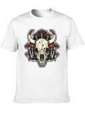 Skull & Mushroom Graphic Tee