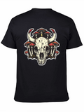Skull & Mushroom Graphic Tee