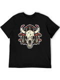 Skull & Mushroom Graphic Tee