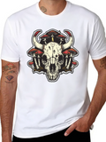 Skull & Mushroom Graphic Tee
