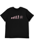 Evolution of Science Black T-Shirt