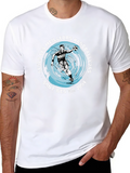 Handball Player Graphic T-Shirt - Born in 2004