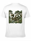 Dragon Print Tee - Japanese Art T-Shirt