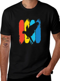 Parrot Silhouette Graphic T-Shirt