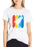 Parrot Silhouette Graphic T-Shirt