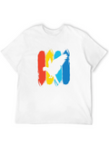 Parrot Silhouette Graphic T-Shirt