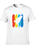 Parrot Silhouette Graphic T-Shirt
