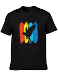 Parrot Silhouette Graphic T-Shirt