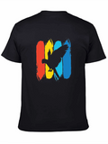 Parrot Silhouette Graphic T-Shirt