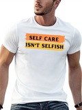 Self Care Isnt Selfish Graphic Tee