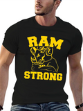 Ram Strong Graphic Tee - Black