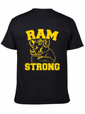 Ram Strong Graphic Tee - Black